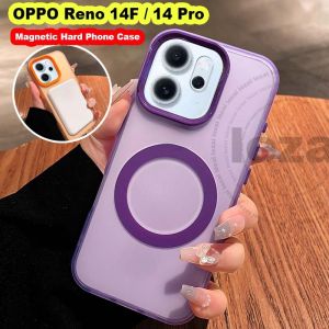 เคส 14F แข็ง OPPO Reno Reno14F Reno 14 Pro Reno14Pro 5G เคสฝาหลังกันกระแทกแม่เหล็ก