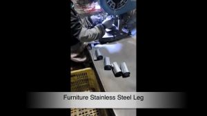 Stainless Steel Adjustable Sofa Cabinet Bed Kitchen Furniture Leg 50mm Kaki Sofa Almari Perabot Meja (1 piece)