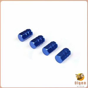 Digeo Automobiles Tyre Valve Caps Car Wheel Tire Tyre Valve Rim Stem Caps Style Cover Motorcycle Accessories 4pcs