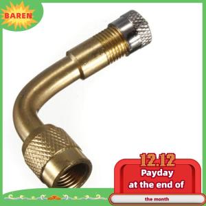 BAREN ZHAN 1PC MOTORCYCLE MOTORBIKE TYRE VALVE EXTENSION ADAPTOR 90 DEGREE ANGLE CAR BIKE