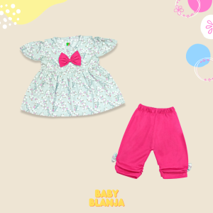Baju Bayi Perempuan 6 12 Bulan Elena Set