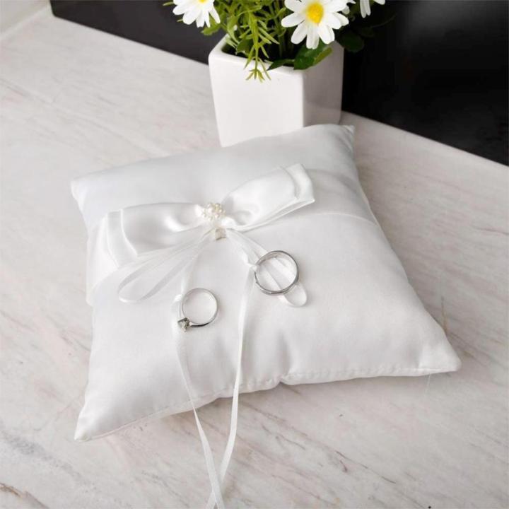 SHEBE668 10/15/20cm White Romantic Elegant With Ribbon Pearls