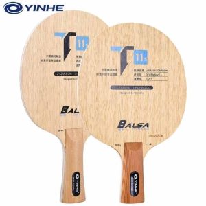 Yinhe T-11S Table Tennis Blade 5 Wood 2 Carbon Offensive Ping Pong Racket Blade for Quick Attack with Loop Drive
