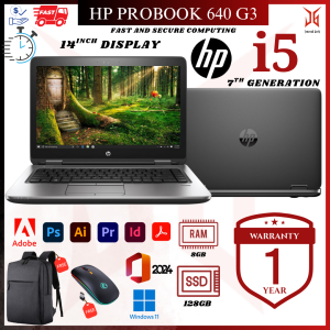 High-Performance HP ProBook 640 G3 –Intel Core i5 7th Gen | 32GB RAM | 1TB SSD | 1-Year Warranty