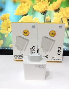 Batok Adapter HP POC0 C40 Fast Charger 280W Power Adapter Support Fast Charging