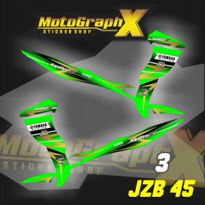 STRIPING TERLARIS Jupiter Z Sticker Variasi Lis Motor Jupiter Z Burhan Motif Racing JZB 45 PREMIUM