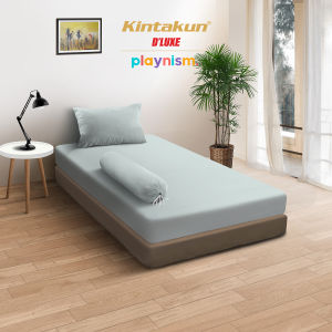 Kintakun Deluxe Sprei Fitted 120x200 Polos Hi-Breath - Warna Pilihan Aesthetic Design