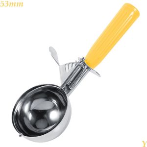 ZSDN MALL 9 Sizes Meat Balls Fruit Cookies Dough Food Portioner Cutter Ice Ball  Spoon Mash Ice Cream Scoop