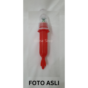 HS-0201 Lampu Torpedo JIAHONG 10LED Bersinyal 2 Warna Cahaya Lampu  Nelayan Lampu Sinyal Kapal Baterai Type D