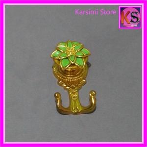 Hook Cantolan Simbori Minimalis Pengait Tali Gorden Model Bunga Melati 1 pcs
