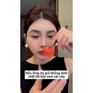 MLEN DIARY Mi Giả Baby Comic Lông Mi Cụm Anime Mi Giả Tự Nhiên Giúp Mắt To Tròn Hoạt Hình Bộ Combo Kèm Keo