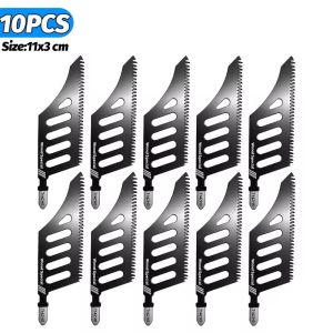 20Pcs T-shank Jigsaw Blade Flush Cutting Blades Teeth Wood Aluminum Tight Spaces Cut Tools Heavy Duty Scroll Saws Replaceable Coarse