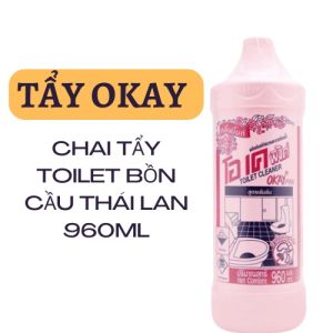 Chai tẩy toilet bồn cầu OKAY Thái Lan 960ml