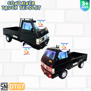 ID Mainan Container Truck Pickup Telolet DT07