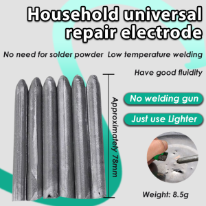 【Easy Operation/Multi-Material Fix】Universal Low Temperature Easy Melt Stainless Steel Welding Rods/Universal Repair Stick for Copper Iron Aluminum/Water Tank Pipe Plastic Metal Welding Stick