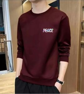 Diskon Sweater Keren Kaos Pria Distro Peace Crewneck Cowok Trendy Sweatshirt Elegan Sweter Kekinian