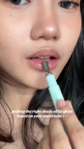 LADY Icy Glossy Tint Non-sticky Moisturizing Pigment Lipstick Lightweight Waterproof Lip Makeup