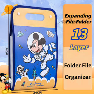A4 Expanding File Folder 13 Layers Expandable Envelope Paper Organizer School Supplies 36X24CM