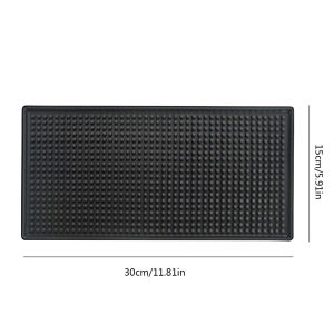 Anti-slip Bar Rubber Mat PVC Pad Coaster Barber Insulation Cup Mug Whiskey Beer Drink Rail Bar Mat