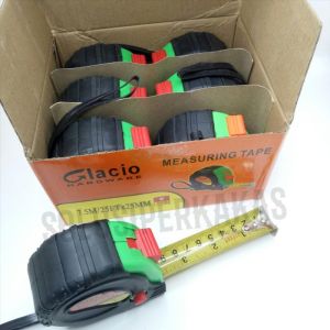 Meteran Karet Anti Pecah sarung karet Meteran Tukang Measuring Tape ukuran 3m 5m 75m anti pecah