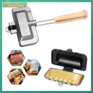 【Fast Delivery】Stainless Steel Double-Sided Sandwich Pan Non-Stick Skillet for Gas Stove Kitchen Baking Equipment【Arrive 1-3 Days】
