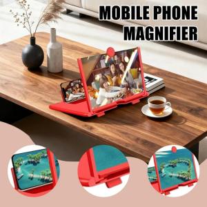 10 Inch Mobile Phone Screen Magnifier HD Foldable Portable Movie Amplifier Magnifier Projector Screen Enlarger For Movies Videos
