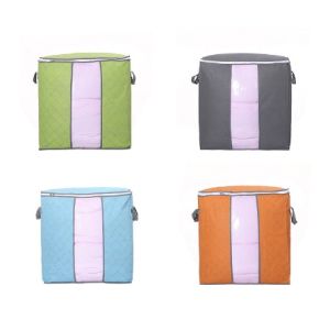 Zaman Now - Tempat Penyimpanan Bed Cover Storage Box Organizer / Storage Box Bag Organizer Tempat Penyimpanan Pakaian dan Selimut