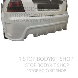 PROTON SAGA BLM REAR BUMPER (THAI R-3)FIBER(FIBERGLASS)SKIRT LIP BODYKIT