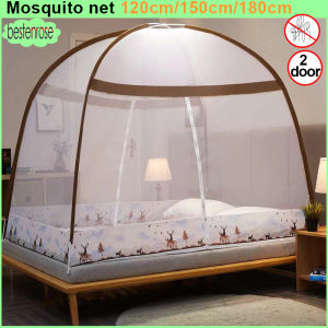 Bestenrose Đầy Đủ Bìa Có Thể Gập Lại Kelambu Lều Khemah Giường Tự Đứng Muỗi Net