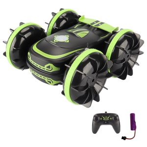 Land & Water RC Stunt Car Remote Control Car 2.4G Waterproof Stunt Vehicle Double-sided Tumbling Driving