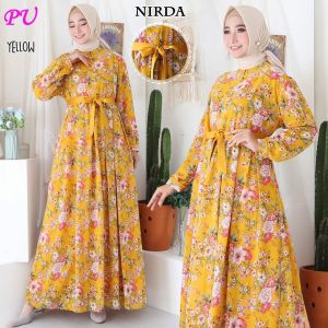 NIRDA Homedress gamis ceruty rumahan