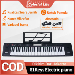 Multifungsi Untuk Anak-anak dan Pemula Smart Piano Profesional/Portabel Piano Dengan USB  /New 61 Keys Keyboard Elektrik