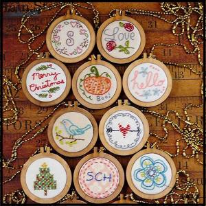 [liujinpeng] DIY Round Mini Wooden Cross Stitch Embroidery Hoop Ring Frame Machine Fixed