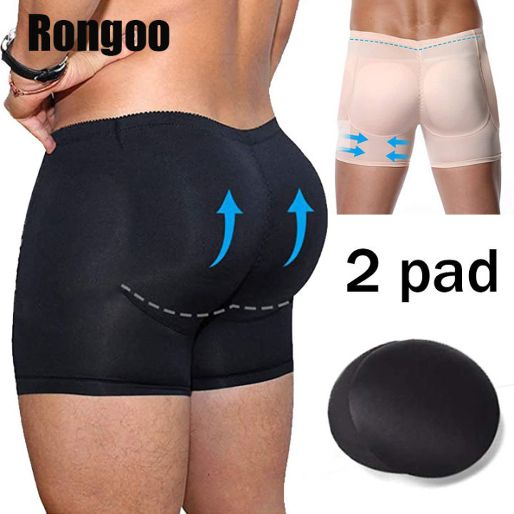 Women Butt Pads Enhancer Panties Padded Hip Underwear Shapewear Butts  Lifter Lift Panty Seamless Padding Briefs, Black, L