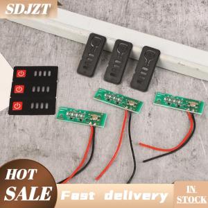 SDJZT สว่านไฟฟ้าสำหรับหน้าจอแบตเตอรี่ลิเธียม5S 18V 21V ตัวบ่งชี้ความจุของแบตเตอรี่จอแสดงผล LED 18650แบตเตอรี่