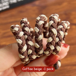 C.three High-end Sense Rubber Band Head Rope Simple Temperament Women Hair Ring High Elastic Hair Rope