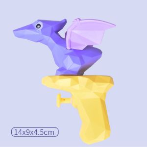Súng Nước Hình Khủng Long Đồ Chơi Cho Bé Chất Liệu Từ Nhựa Nguyên Sinh An Toàn kiểu Dáng Đáng Yêu Màu Sắc Bắt Mắt