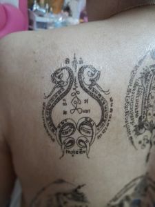 แทททู รอยสัก ยันต์ไทย แผ่นใหญ่