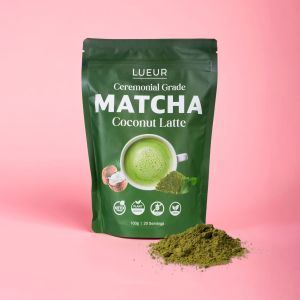 Lueur Matcha Coconut Latte (Ceremonial Grade Matcha)