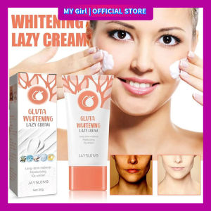 【MY Girl】Gluta Facial Whitening Lazy Cream Long Term Makeup Moisturizing Lotion Cream Brighten Skin