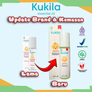 GHA Kukila Baby Fever Drop Essential Oil Penurun Panas dan Demam Bayi Minyak Pijat Bayi