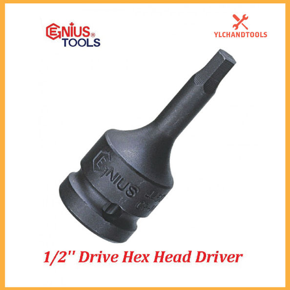 ' GENIUS '' 1/2'' DRIVE HEX HEAD DRIVERS Lazada