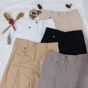 Highwaist Cutbray Jeans Wanita Muat BB 100kg