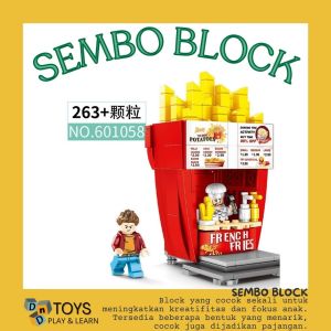Mainan Edukasi Anak Sembo Block Brick Cola Store Mini World Shop 601056