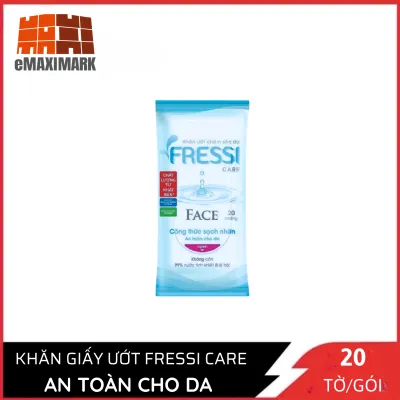 Khăn Ướt Fressi Care Face Chăm Sóc Da 20 Miếng/Gói