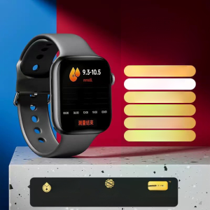 Sunrichh Smart noninvasive sports watch for blood pressure and blood sugar measurement