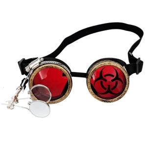 Steampunk Goggles Retro Steampunk Glasses Gothic Glasses Halloween Goggles Steampunk Costume Accessories for Party