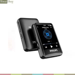 Philips SA7200 - Máy Nghe Nhạc Thể Thao Bluetooth 4.2 Màn Hình Cảm Ứng HD Thời Lượng Pin 5 Giờ