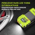 ZPER 2-in-1 Jump Starter Pompa Angin Ban Mobil Elektrik Mini Car Air Infatable Pump Portable ZP024. 