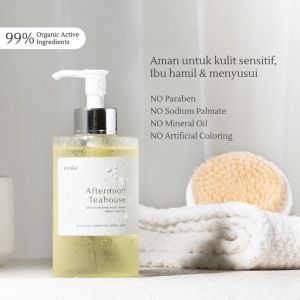 PROMO!! EVOKE Body Wash - Afternoon Teahouse| Untuk Mengatasi Kulit Sensitif/ Luka Kering